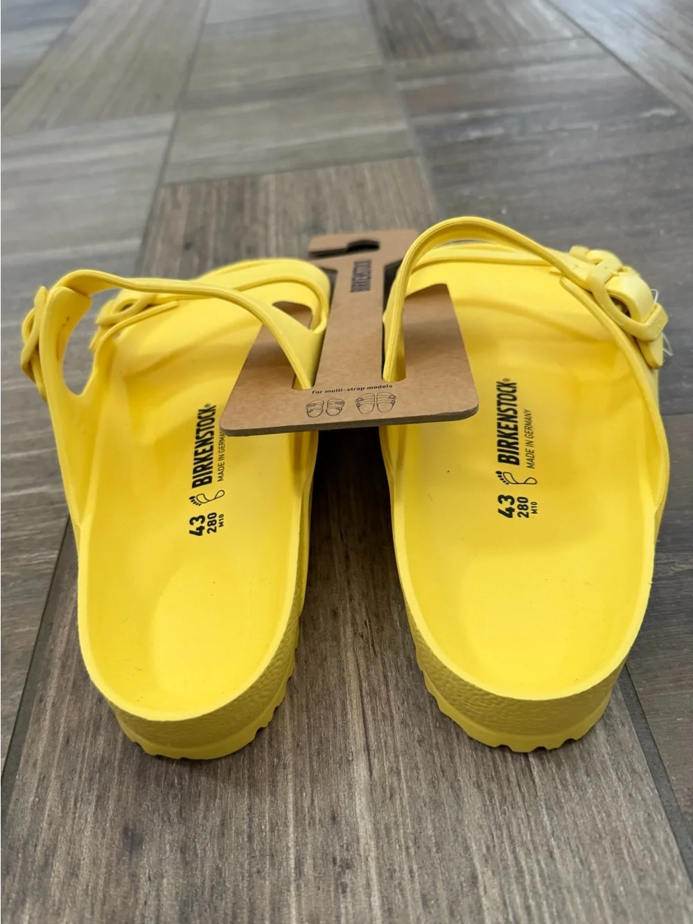 Birkenstock Arizona EVA Bright Yellow size Men’s 10
